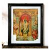 Ravi Varma's Lord Vishnu with Hanuman & Garuda lithograph - Image 2