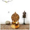 Astalakshmi with Ganesh Poorna kumba medium lamp