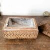 Viboothi box single block with lid wood carved - Image 7