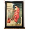 Raja Ravi Varma's Celestial Nymph Urvashi King Pururavas framed new print - Image 2