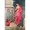 Raja Ravi Varma's Celestial Nymph Urvashi King Pururavas framed new print - Image 3