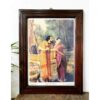 Raja Ravi Varma's comissioned art Lithograph 'Arjuna and Shubhatra' - Image 2
