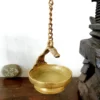 Classic Kerala Horse hanging lamp/ kudirai thooku vilakku/ Puravi deepam - Image 2