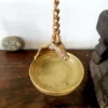 Classic Kerala Horse hanging lamp/ kudirai thooku vilakku/ Puravi deepam - Image 3