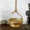 Classic Kerala Horse hanging lamp/ kudirai thooku vilakku/ Puravi deepam - Image 6