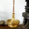 Classic Kerala Horse hanging lamp/ kudirai thooku vilakku/ Puravi deepam - Image 5
