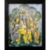 Ravi Varma's Lord Vishnu with his consorts Godess Sridevi and Bhudevi - Image 4