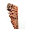 Mythical yazhli wall mount panel with brass bell - Image 2