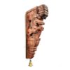 Mythical yazhli wall mount panel with brass bell - Image 5