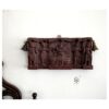 Wall wood carving Krishna playing flute