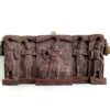 Wall wood carving Krishna playing flute - Image 3