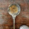 Solid cast bronze perforated ladle/ Deep fat frying ladle - Image 2