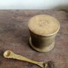 Auspicious Panchapatra / Thirtha patra with Sarpa udarani spoon white bronze - Image 8