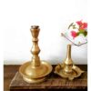Kerala naadan kuthu vilakku white bronze wax casted rare 5 wick lamp - Image 9