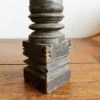 Vilakku Thoon maadam Karu veeti wood ornate carved Lamp pedestal - Image 4