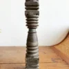 Vilakku Thoon maadam Karu veeti wood ornate carved Lamp pedestal - Image 6