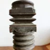 Vilakku Thoon maadam Karu veeti wood ornate carved Lamp pedestal - Image 5