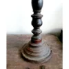 Vilakku Thoon maadam eeti wood ornate rings carved lamp pedestal - Image 4