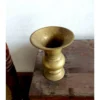 Large kolambi bud vase/ flower vase white bronze - Image 3
