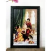 Raja Ravi Varma's 'Yashodha with Krishna, high quality print - Image 2