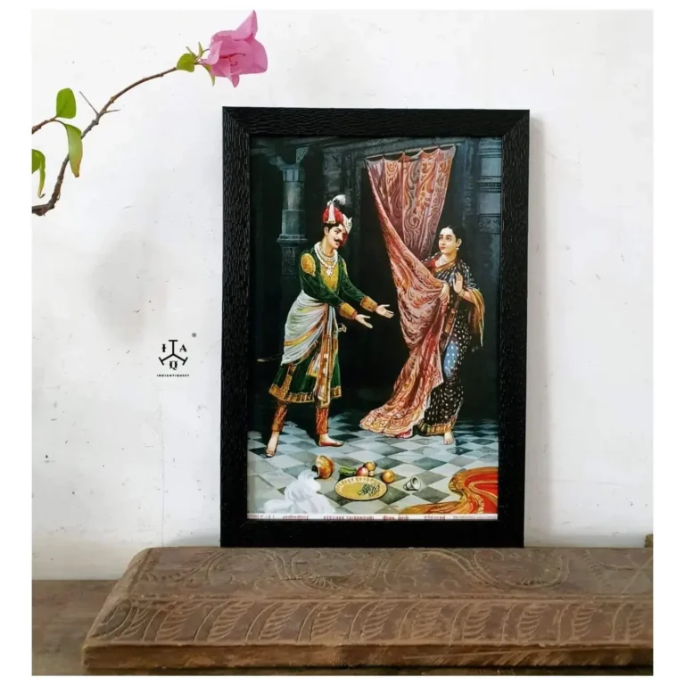 Raja Ravi Varma's 'Kichaka & Sairandhri' print