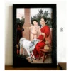Raja Ravi Varma's 'Yashodha with Bal Krishna Print