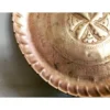 Mandarai malar Poojai Thattu golden bronze sheeted - Image 8