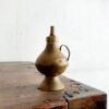 Ring loop Kerosene lamp golden brass with holder - Image 4