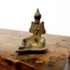 Vaishnavaites Perumal large naama crown bronze lamp - Image 3