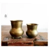 Kumil Kuvalai Raja Rani set of two bronze servewares