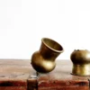 Kumil Kuvalai Raja Rani set of two bronze servewares - Image 3