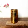 Giant Rice Seer/ Chitira padi unused golden brass versatile measuring vessel - Image 2