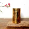 Giant Rice Seer/ Chitira padi unused golden brass versatile measuring vessel - Image 7