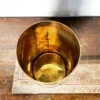 Giant Rice Seer/ Chitira padi unused golden brass versatile measuring vessel - Image 5