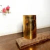 Giant Rice Seer/ Chitira padi unused golden brass versatile measuring vessel - Image 8