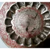 Vintage brass peacock wall plate set of two fully embossed etching - Image 7