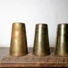 Lassi tumblers set of three large size bronze - Image 6