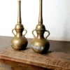 Handheld Torch burner oil replenishment canisters set of two bronzes - Image 2