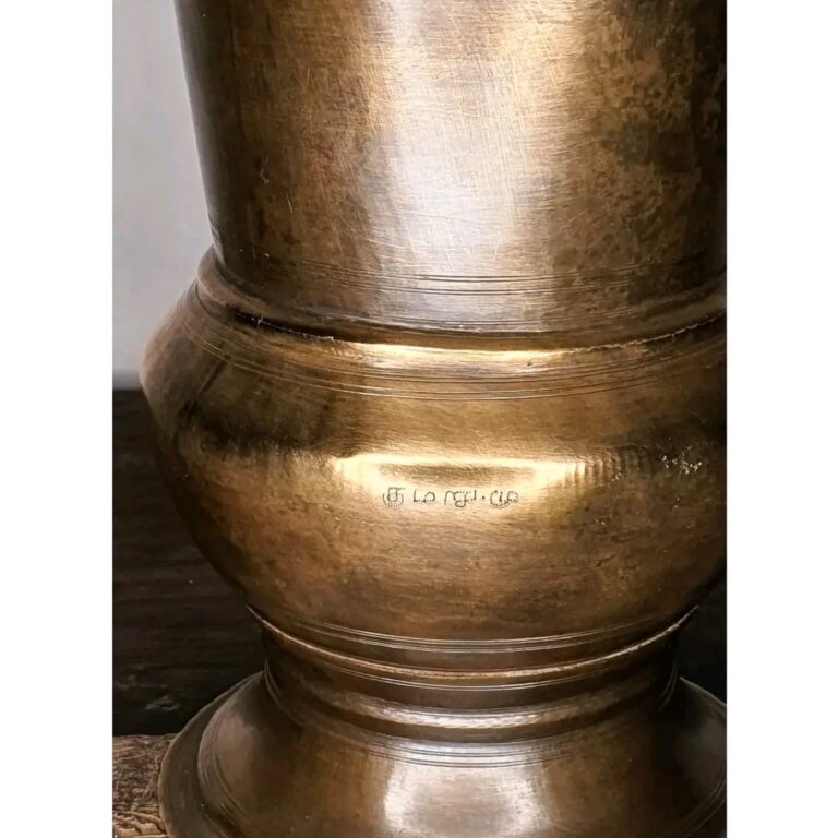 Brass kolambi planter - Image 7