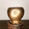 Thattai Adi sombhu/ Flat base golden brass - Image 5