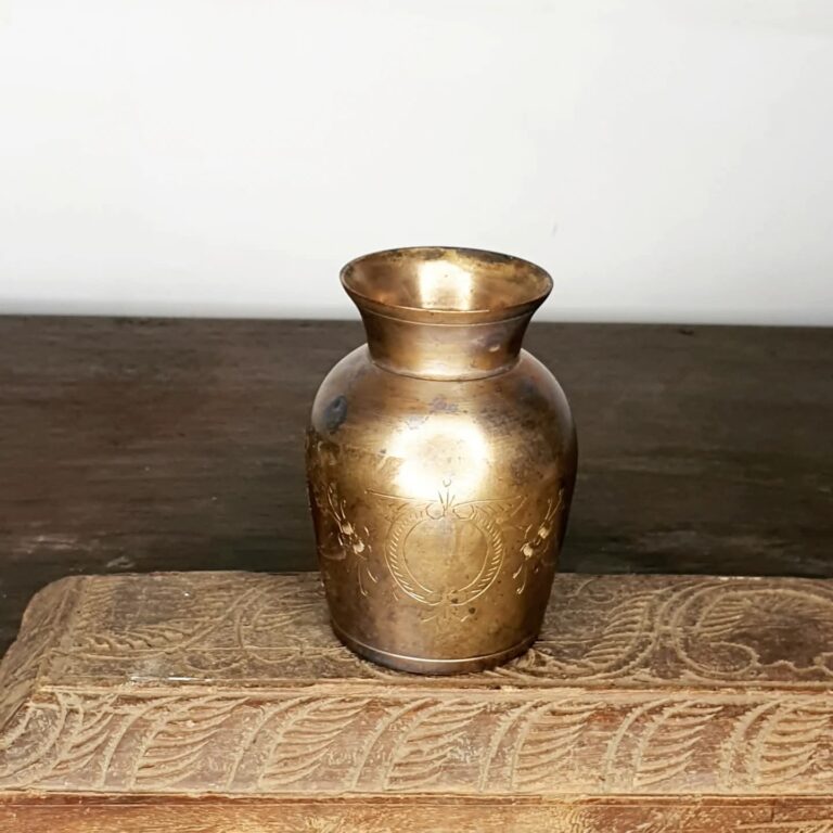 Classic tulip tumbler etched detailing bronze - Image 5