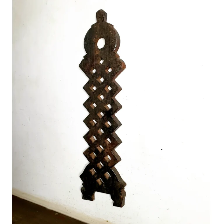 Kaavadi braid Spoon stand, classic kaavadi style twin leg base - Image 4