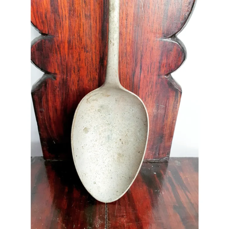 English white brass service spoon large size everlast company - Image 2