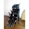 Classic cast iron miniature set of 12 traditional kitchen equipments - Image 2