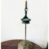 Kerala Bronze Horse lamp/ Kudirai Vilakku mounted on wooden base - Image 6