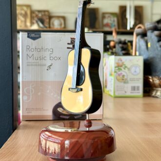 Miniature Guitar scale down model Musical box