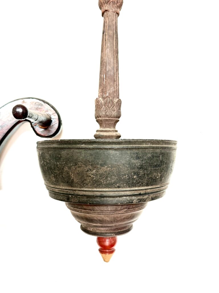 Antique Kerala short chain Hanging Viboothi maadam popularly known as Bhasmakoodu - Image 3
