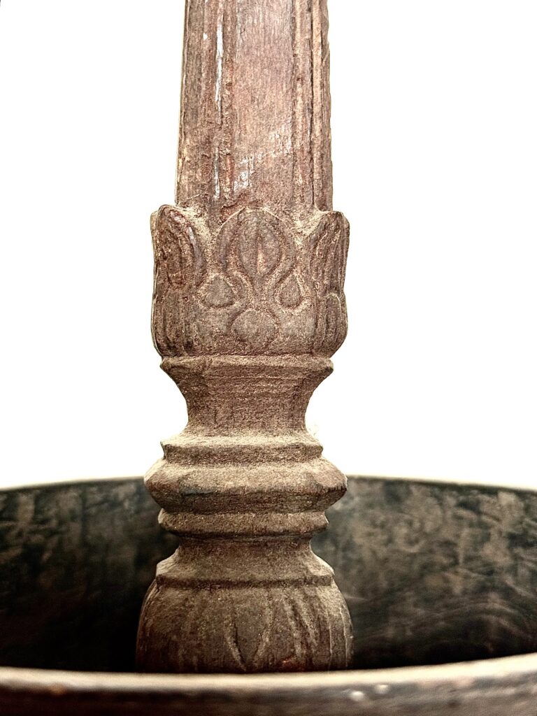 Antique Kerala short chain Hanging Viboothi maadam popularly known as Bhasmakoodu - Image 6