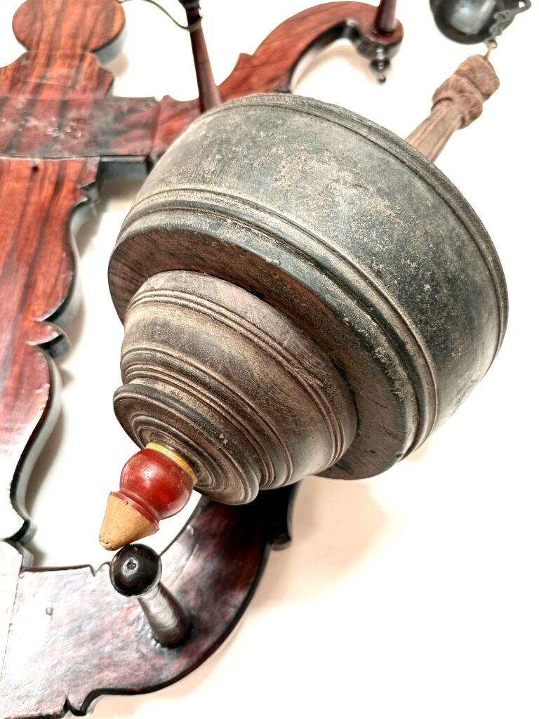 Antique Kerala short chain Hanging Viboothi maadam popularly known as Bhasmakoodu - Image 9