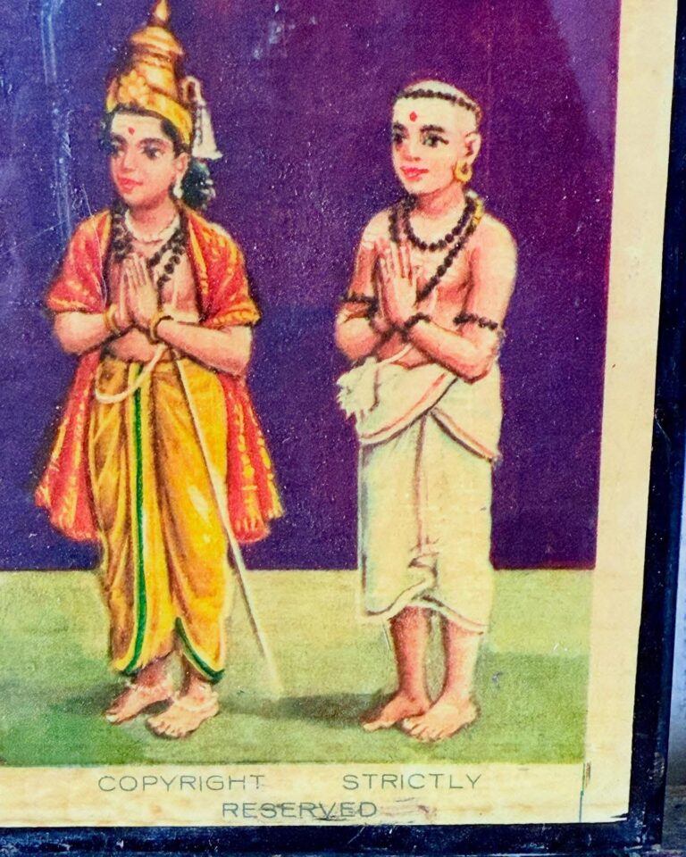 Chidambaram Nataraja art portrait featuring Anandha Thandavam of Lord Shiva - Image 7